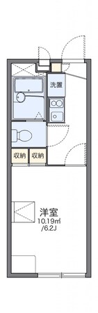 レオパレスルシータ２１の物件間取画像